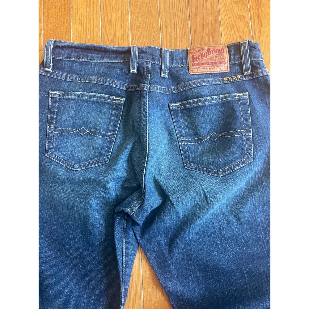 Lucky Brand Dark Blue Flare Jeans - Picture 7 of 8